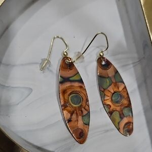 Elegant Multicolor Dangle Earrings
